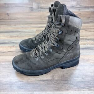 Cabelas Meindl Pflege II Gore Tex Hunting Boots Mens 9 Brown Hiking Shoes
